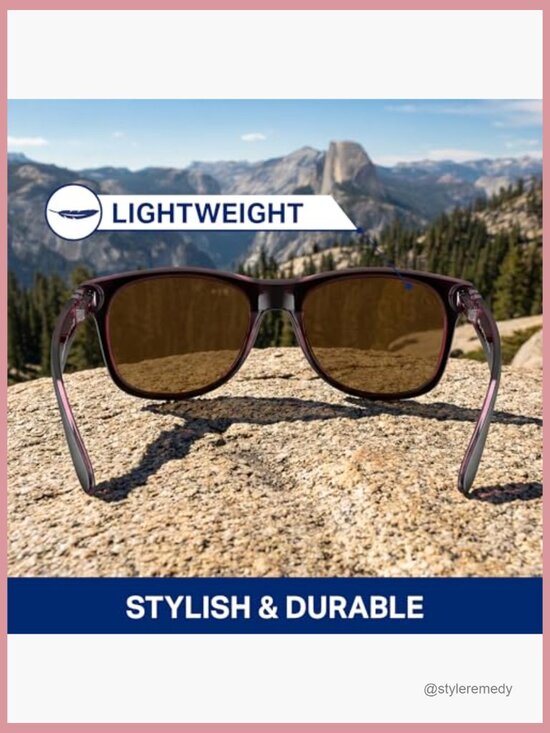 Polarized Sunglasses - Round Lens, Spring Loaded Hinge, UV Protection main image 4